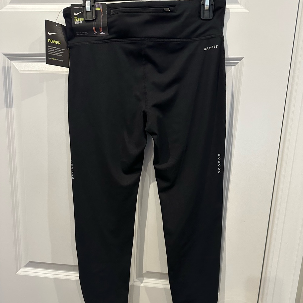 Nike essential tight crop length running dry fit pants
